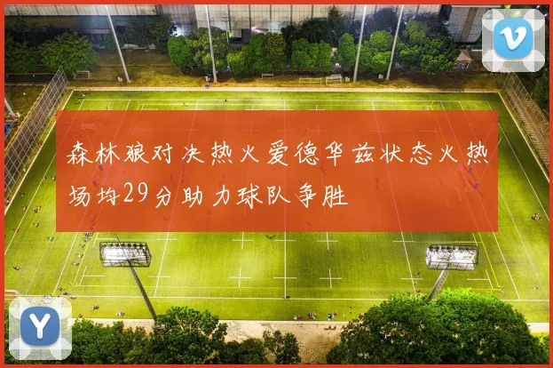 森林狼对决热火爱德华兹状态火热场均29分助力球队争胜